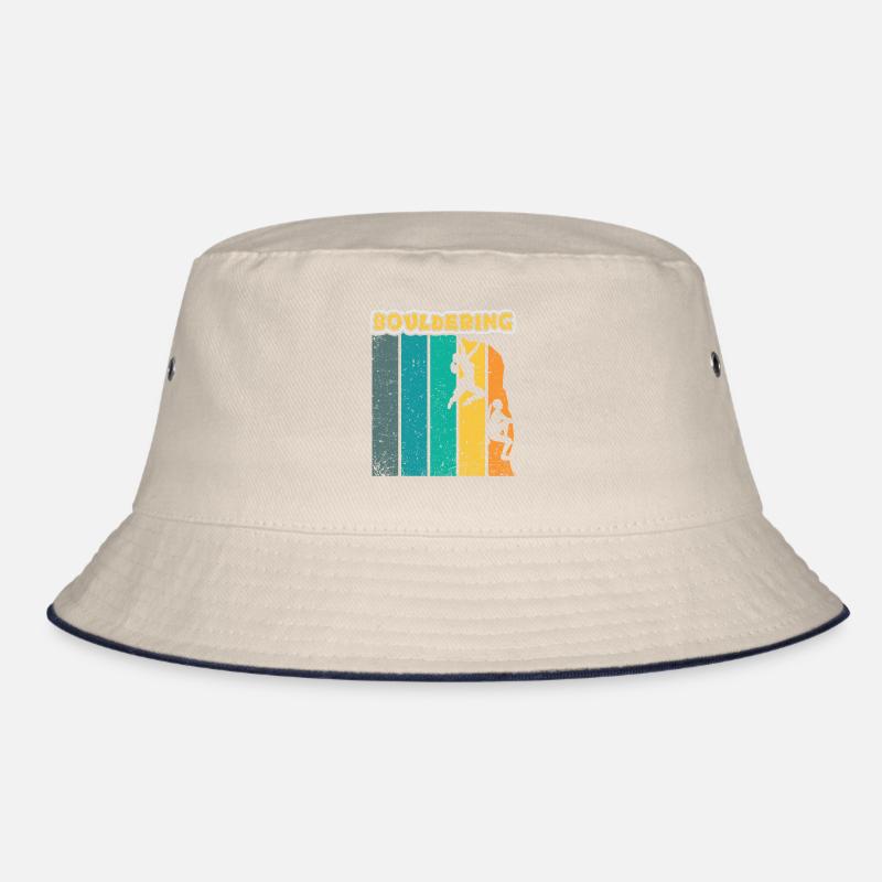 Bouldering Climbing Climber Boulderer Gift Bucket Hat