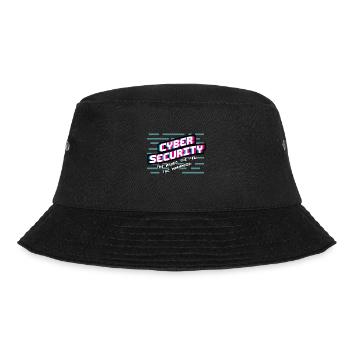 Geschenk für Hacker Programmierer Lustiger Hacker - Bucket Hat - Schwarz - Vorne - Lela (165cm)