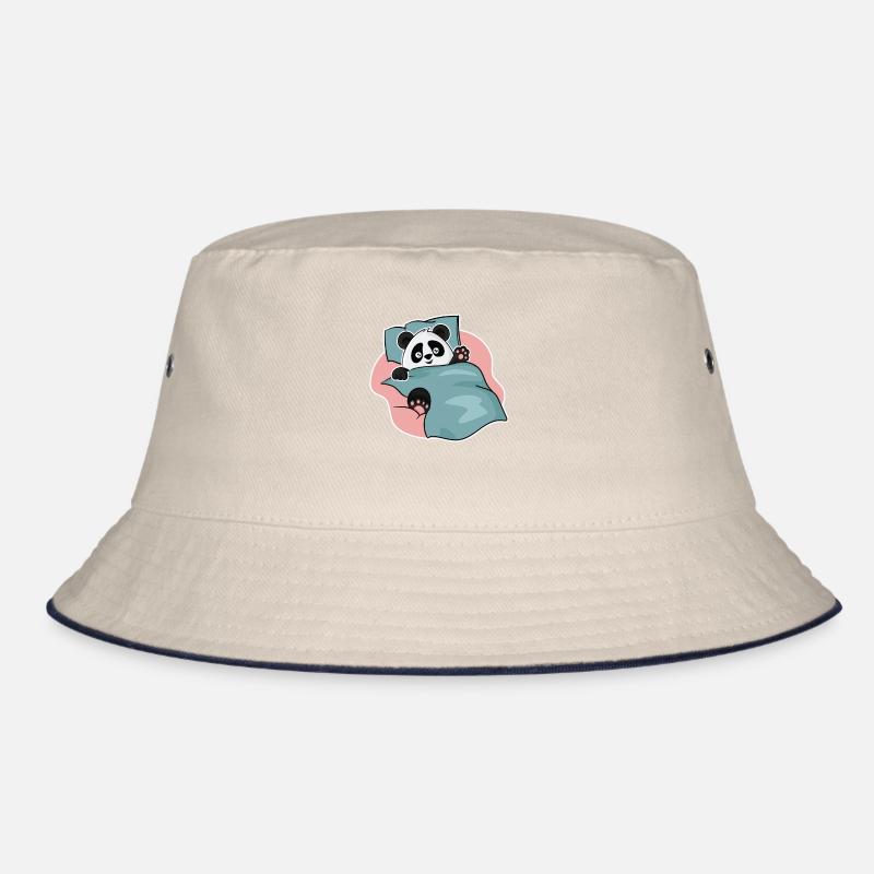 Conception de panda endormi pour les fans de panda Bob