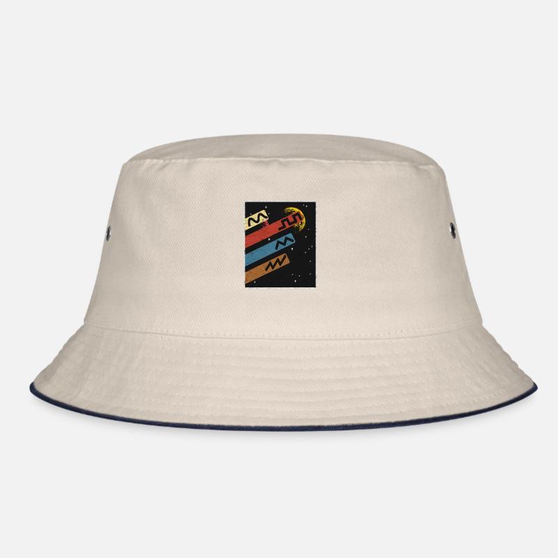 Analog Synthesizer Space Planets Synths Modular Bucket Hat