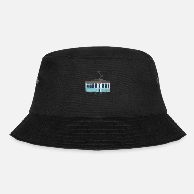 Straßenbahn - Bucket Hat - Schwarz