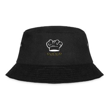 Chef Chef 5 star chef hat - Bucket Hat - black - Front - Lela (165cm)