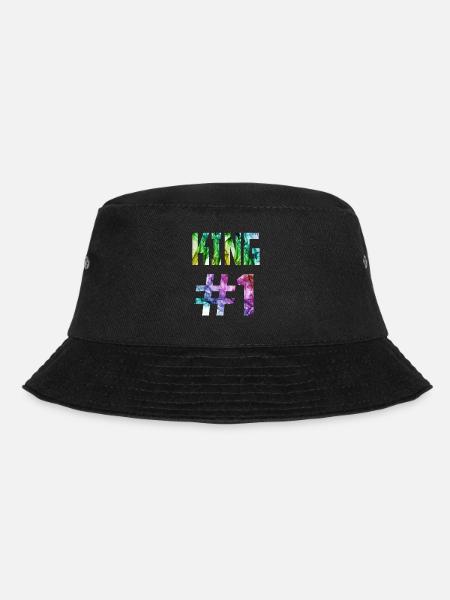 KING 01, King #1, Queen Design im Store - Bucket Hat - Schwarz