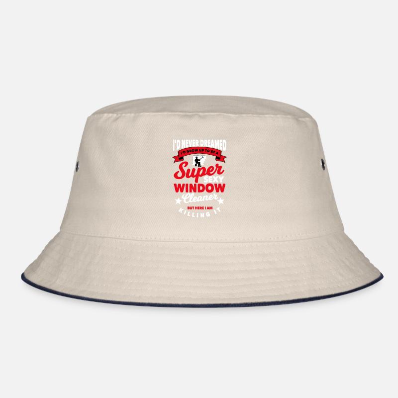 Fensterputzer Geschenk Bucket Hat
