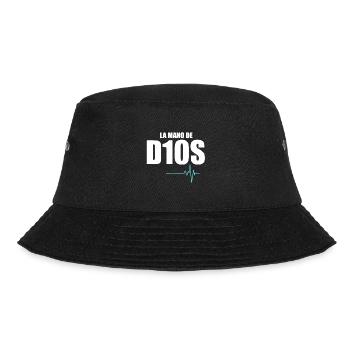 Die Hand Gottes 10 Argentinien - Bucket Hat - Schwarz - Vorne - Lela (165cm)