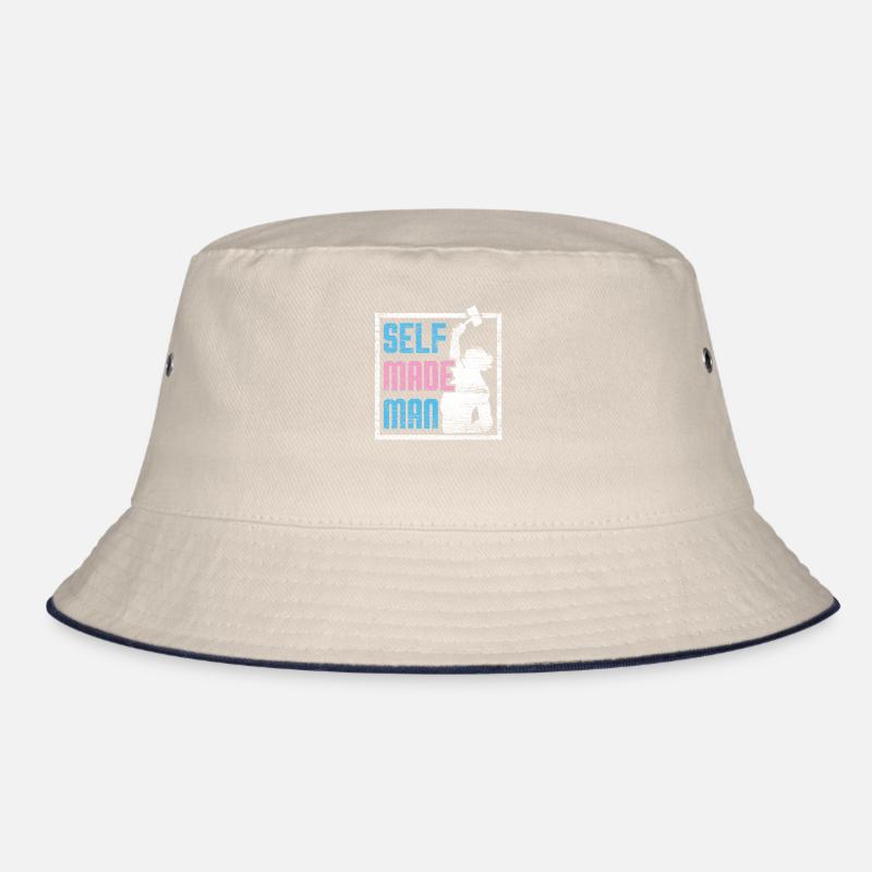 Transgender Mann Trans LGBT Bucket Hat