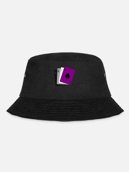 Asexquality LGBTQIA Asexual Cards I've Got An Ace - Bucket Hat - black