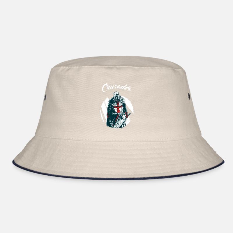 Crusader Temple Templar Mason Gift Christmas Bucket Hat