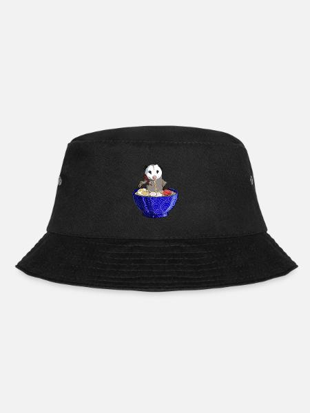 Opposum Ramen - Bucket Hat - Schwarz