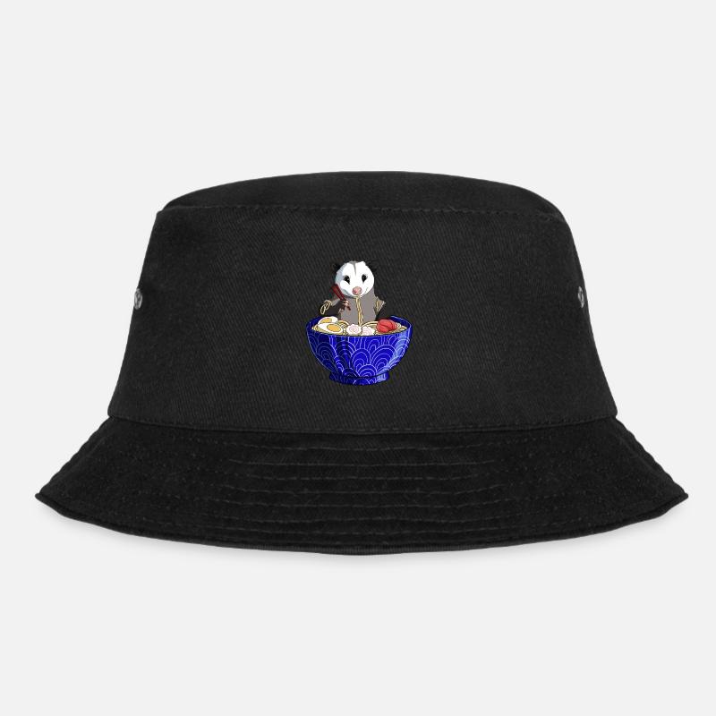 Opposum Ramen - Bucket Hat - Schwarz