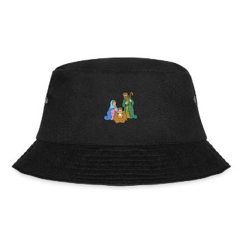 Heilige Familie - Bucket Hat - Schwarz - Vorne - Lela (165cm)