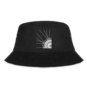 Bicycle motif - Bucket Hat - black - Front - Lela (165cm)