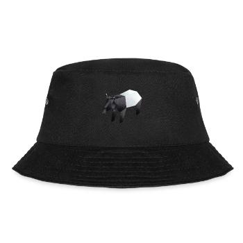 Tapir - Bucket Hat - Schwarz - Vorne - Lela (165cm)