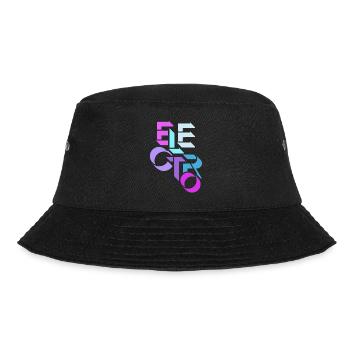 Electro Muisk, DJ, House Elektro Charts - Bucket Hat - Schwarz - Vorne - Lela (165cm)