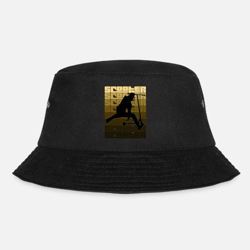 Scooter - Bucket Hat - black