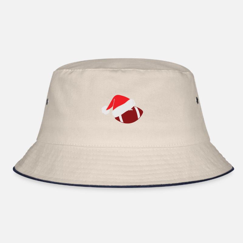 Baseball Christmas Hat Gift Idea Bucket Hat