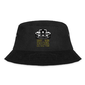 V8; Muscle car, sports car, American car - Bucket Hat - black - Front - Lela (165cm)