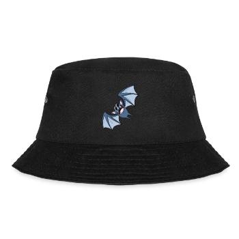 bat - Bucket Hat - black - Front - Lela (165cm)