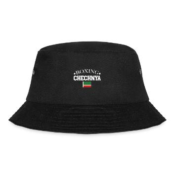 chechenien Boxen Chechener Profiboxer - Bucket Hat - Schwarz - Vorne - Lela (165cm)