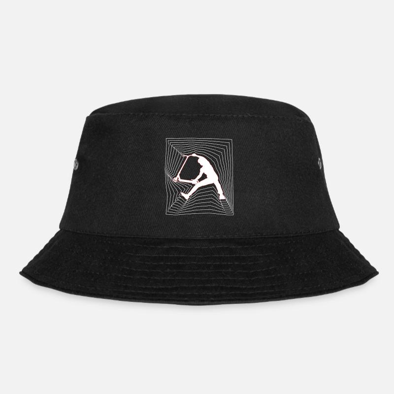 Fingerwhip 6 - Bucket Hat - black