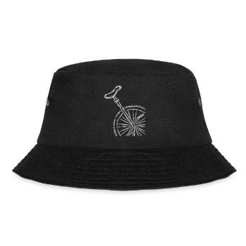 Stroke Unicycle - Bucket Hat - black - Front - Lela (165cm)
