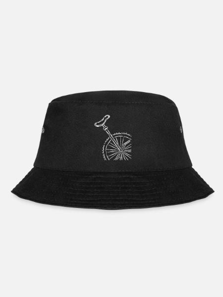 Stroke Einrad - Bucket Hat - Schwarz