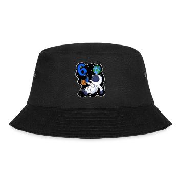 6e anniversaire astronaute cadeau garçon 6 ans - Bob - noir - Devant - Lela (165cm)