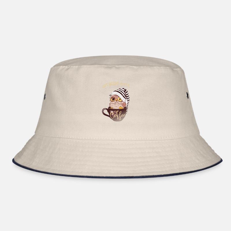 Coffee coffee drinkers early risers cafe lovers Bucket Hat