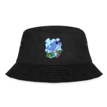 Delfin - Bucket Hat - Schwarz - Vorne - Lela (165cm)