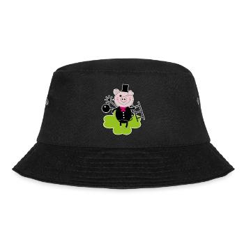 Chimneypig - Bucket Hat - Schwarz - Vorne - Lela (165cm)