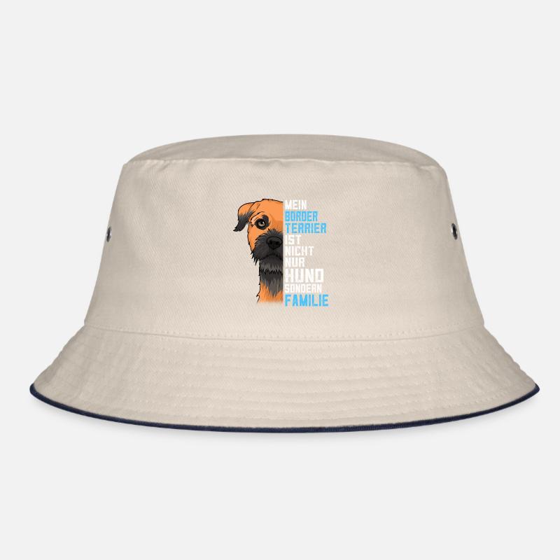 Border Terrier Hund Schönes Geschenk Bucket Hat