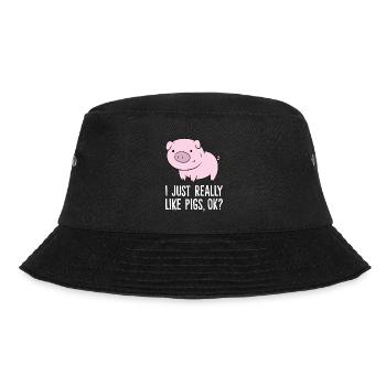 J’aime les Pigs juste really, d’accord ? Love Pigs - Bob - noir - Devant - Lela (165cm)