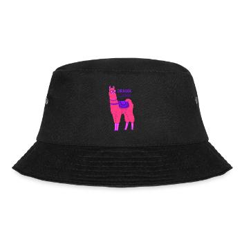 Drama llama llama - Bucket Hat - black - Front - Lela (165cm)