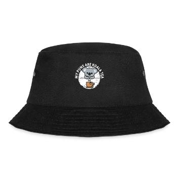 Mes jeux de mots sont du thé au koala - Bob - noir - Devant - Lela (165cm)