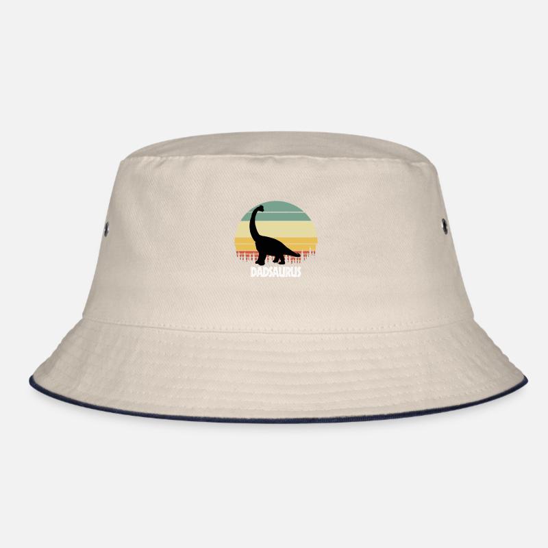 DADSAURUS DAD SAURUS DAD DINOSAUR Bucket Hat