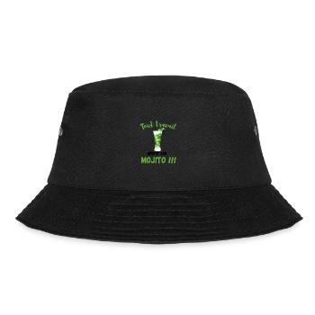 T.Shirt apéritif Tout travail mérite son mojito - Bob - noir - Devant - Lela (165cm)