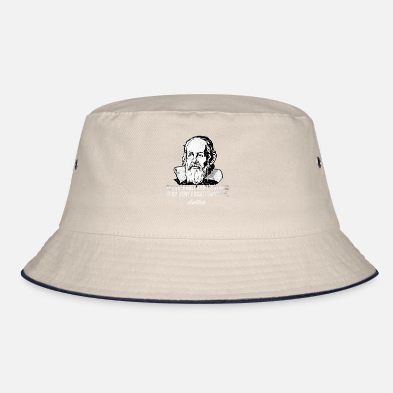 Thunderbolt lightning Galileo Philosopher Physics Bucket Hat