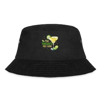 Mignon et drôle Mas Margarita Por Favor Cocktail Pun - Bob - noir - Devant - Lela (165cm)