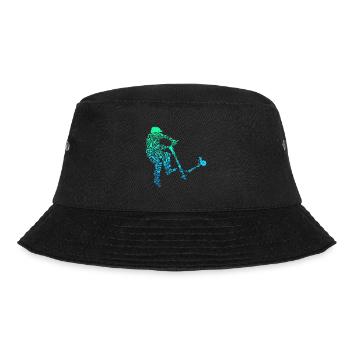 Scooter stunt kick scooter gift for kids - Bucket Hat - black - Front - Lela (165cm)