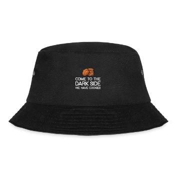 Come To The Dark Side, We Have Cookies - Bucket Hat - Schwarz - Vorne - Lela (165cm)