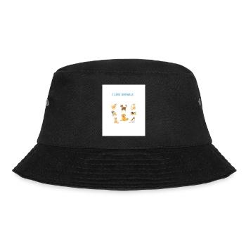 I love animals - Bucket Hat - black - Front - Lela (165cm)