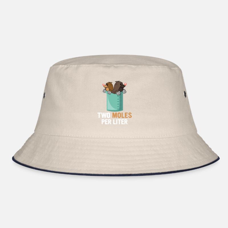 Two moles per liter scientist physicist Bucket Hat