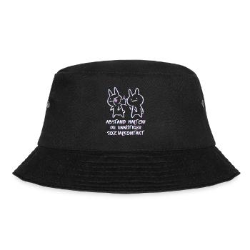 Keep distance! You unnecessary social contact anime - Bucket Hat - black - Front - Lela (165cm)