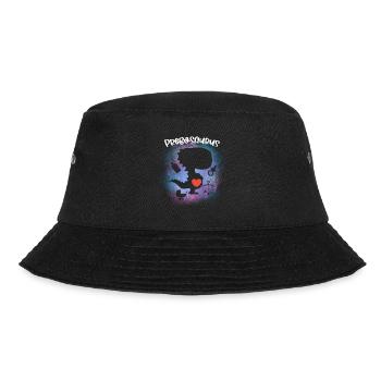 Pregosaurus Pregnancy Announcement - Bucket Hat - black - Front - Lela (165cm)