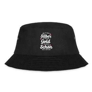 Oma Geschenk Omi Geschenk Beste Großmama - Bucket Hat - Schwarz - Vorne - Lela (165cm)