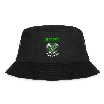 Diesel Diesel Engine Diesel Driver Truck Tuner Motif - Bucket Hat - black - Front - Lela (165cm)