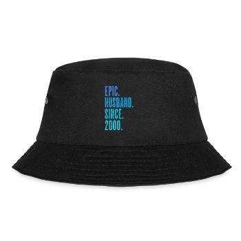 Epic husband since 2000 marriage wedding - Bucket Hat - Schwarz - Vorne - Lela (165cm)