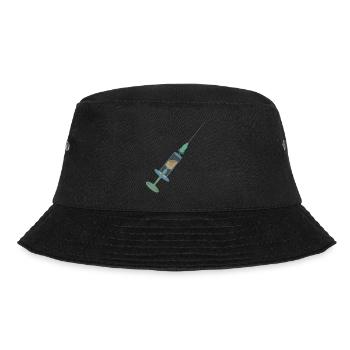 Syringe Vaccination Syringe Vaccination Vaccination - Bucket Hat - black - Front - Lela (165cm)