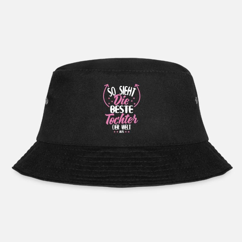 Beste Tochter der Welt - Bucket Hat - Schwarz