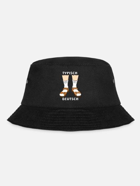 TYPISCH DEUTSCH - Bucket Hat - Schwarz